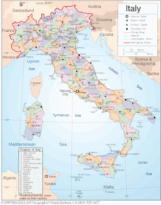Read more about the article Verwaltungskarte von Italien