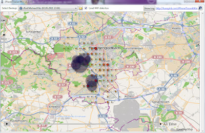 Read more about the article IPhone Tracker läuft auch für das iPad und zeigt ungefähr wo man überall gewesen ist (Windows / Mac OS)