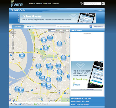 Read more about the article Jiwire – WLAN-Hotspots  in der ganze Welt finden