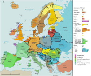 Read more about the article Aktuelle Sprachenkarte von Europa