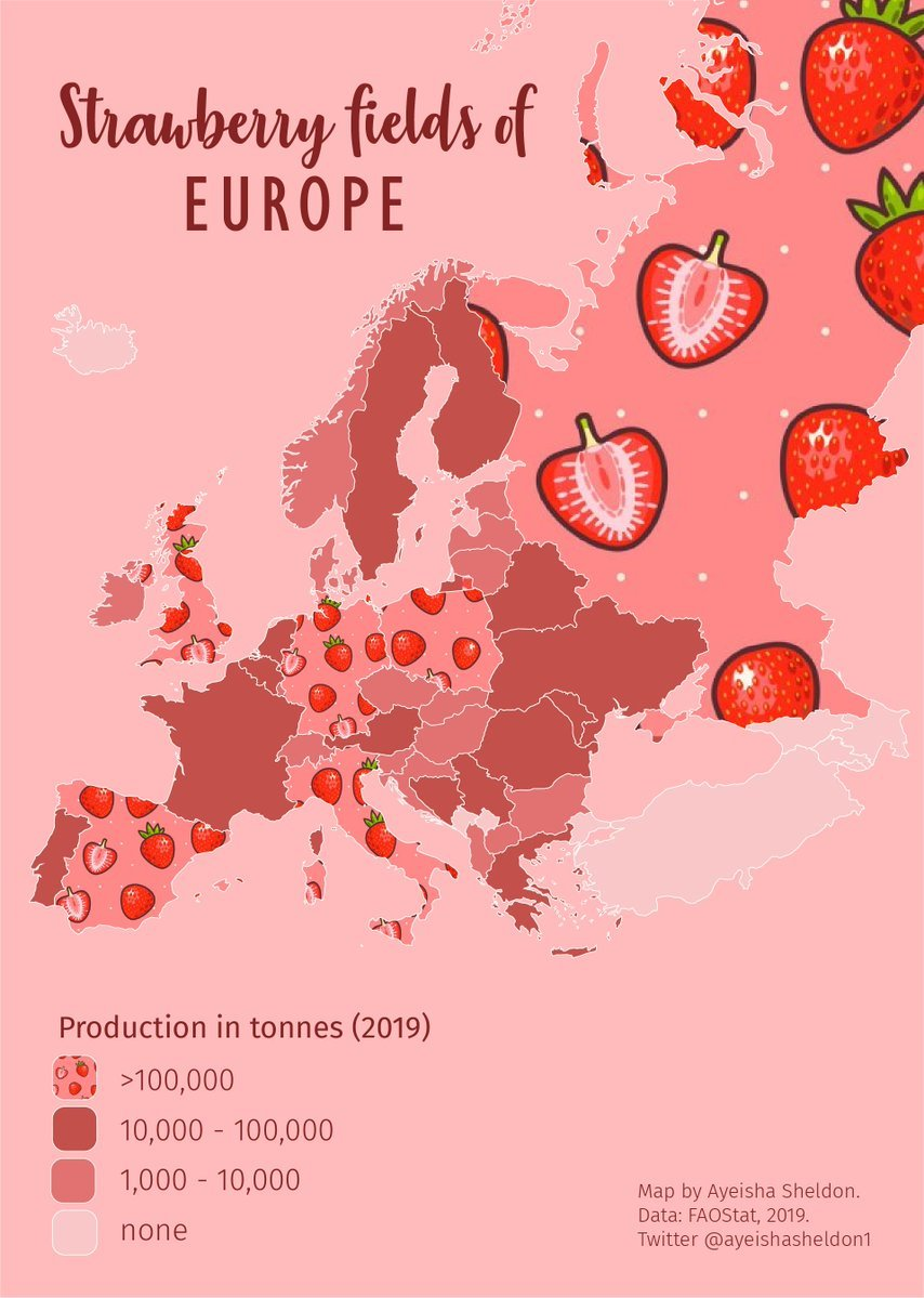 Read more about the article Erdbeerenländer in Europa – Sehr unterschiedliche Regionen in Europa