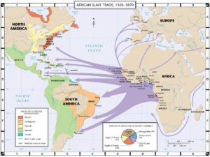 Read more about the article Die Sklavenschiffrouten von 1500-1870 – Westafrikaner wurden fast nur nach Nord- und Südamerika deportiert